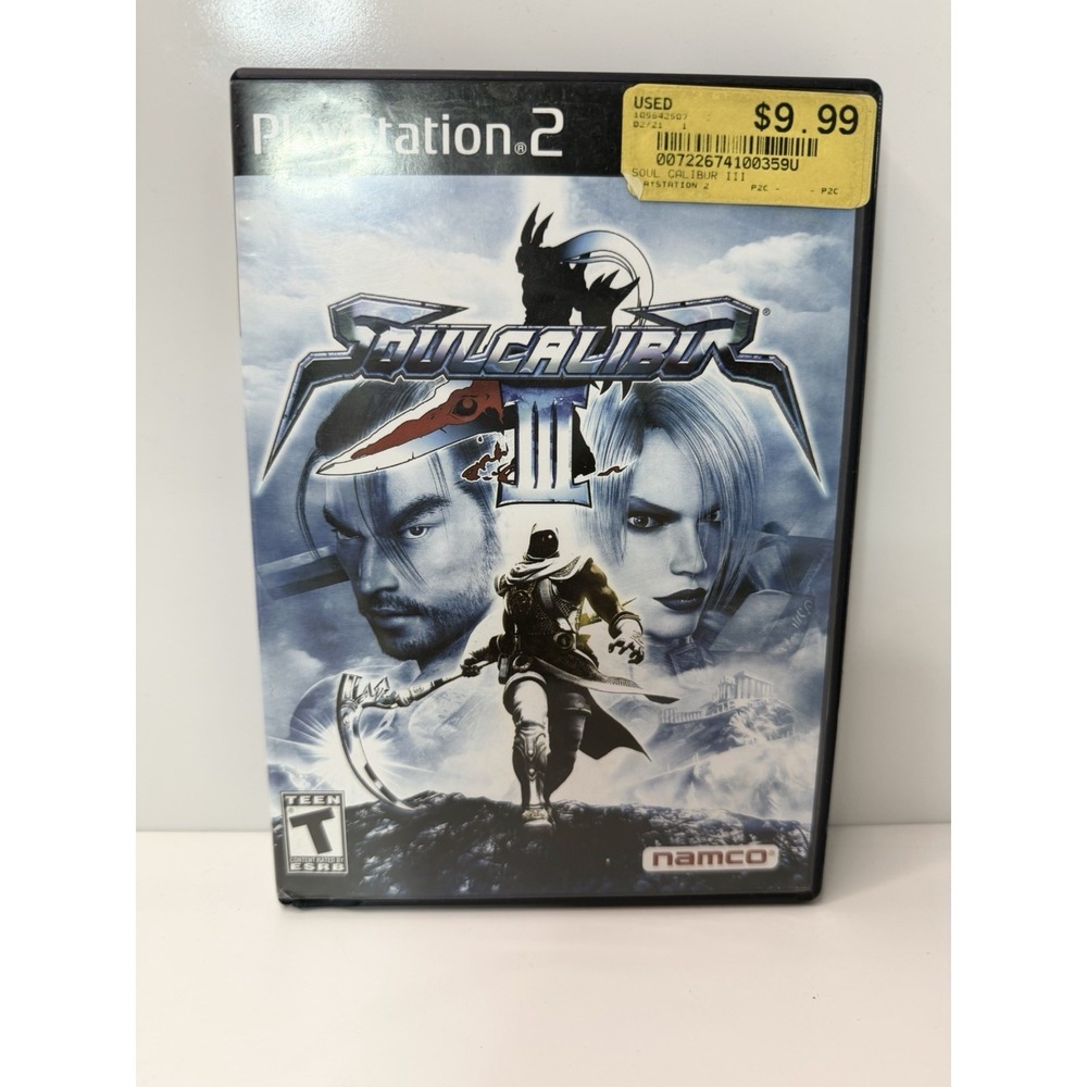 SoulCalibur III PS2 Complete With Manual PlayStation 2 Tested‎ Working